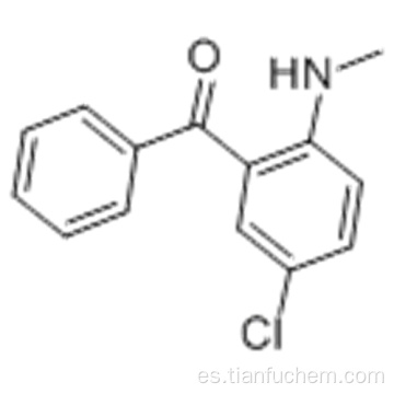 Metanona, [5-cloro-2- (metilamino) fenil] fenilo CAS 1022-13-5